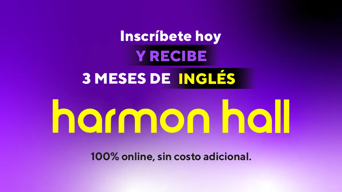 3 meses de inglés gratis con Harmon Hall Online