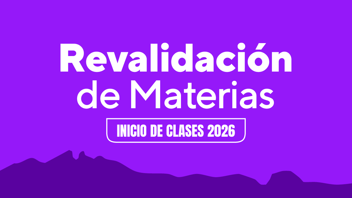 Revalidación de materias